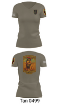 SCC 10th Field Hospital 86139824 Women's Short Sleeve V-neck Shirt - 68