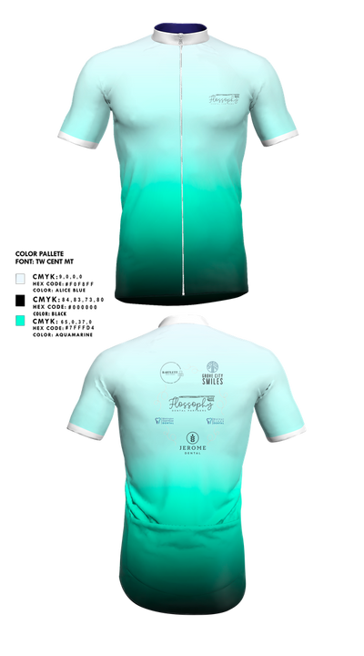 Flossophy Dental Partners Pelotonia 34133429 Cycling Jersey 4 (1)