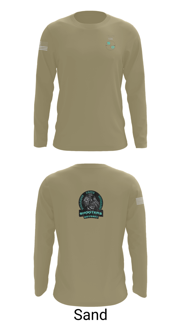 Long Sleeve Performance Shirt, Shooters odyssey, National Guard, Teamtime, Team time, sublimation, custom sports apparel, team uniforms, spirit wear, spiritwear, sports uniforms, custom shirts, team store, custom team store, fundraiser sports, apparel fundraiser