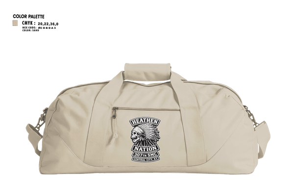 Duffle Bag, 307th SMC, National Guard, Teamtime, Team time, sublimation, custom sports apparel, team uniforms, spirit wear, spiritwear, sports uniforms, custom shirts, team store, custom team store, fundraiser sports, apparel fundraiser