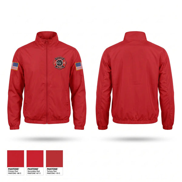 Windbreaker, Williams Township Fire Company, Fire Department, Teamtime, Team time, sublimation, custom sports apparel, team uniforms, spirit wear, spiritwear, sports uniforms, custom shirts, team store, custom team store, fundraiser sports, apparel fundraiser