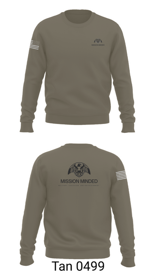 Crew Neck Sweatshirt, Mission Minded, , Teamtime, Team time, sublimation, custom sports apparel, team uniforms, spirit wear, spiritwear, sports uniforms, custom shirts, team store, custom team store, fundraiser sports, apparel fundraiser