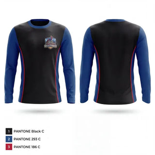 Long Sleeve Performance Shirt, Hoosier Cardinals, Men's Basketball, Teamtime, Team time, sublimation, custom sports apparel, team uniforms, spirit wear, spiritwear, sports uniforms, custom shirts, team store, custom team store, fundraiser sports, apparel fundraiser