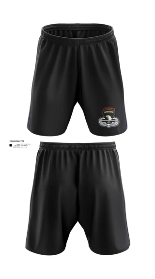 Athletic Shorts With Pockets, 101st Division Sustainment Brigade, Army, Teamtime, Team time, sublimation, custom sports apparel, team uniforms, spirit wear, spiritwear, sports uniforms, custom shirts, team store, custom team store, fundraiser sports, apparel fundraiser