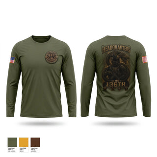 Long Sleeve Performance Shirt, HHC 136th ESB, National Guard, Teamtime, Team time, sublimation, custom sports apparel, team uniforms, spirit wear, spiritwear, sports uniforms, custom shirts, team store, custom team store, fundraiser sports, apparel fundraiser