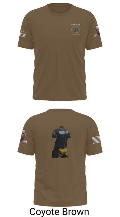 Sheriff Transportation 46102117 Old School Cotton Feel Shirt - 10