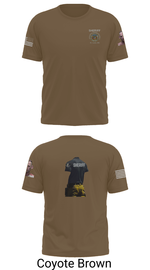 Old School Cotton Feel Shirt, Sheriff Transportation, , Teamtime, Team time, sublimation, custom sports apparel, team uniforms, spirit wear, spiritwear, sports uniforms, custom shirts, team store, custom team store, fundraiser sports, apparel fundraiser