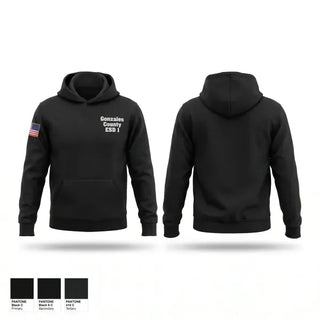 Hoodie, Gonzales County ESD #1, EMS/EMT, Teamtime, Team time, sublimation, custom sports apparel, team uniforms, spirit wear, spiritwear, sports uniforms, custom shirts, team store, custom team store, fundraiser sports, apparel fundraiser