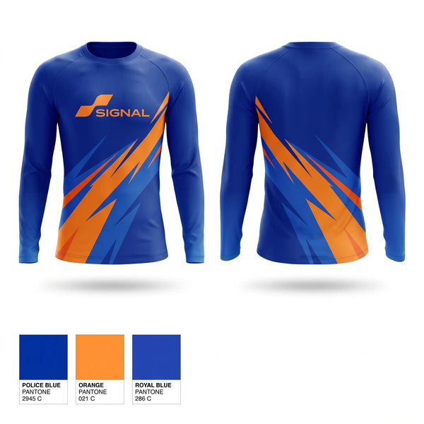 Long Sleeve Performance Shirt, Signal, , Teamtime, Team time, sublimation, custom sports apparel, team uniforms, spirit wear, spiritwear, sports uniforms, custom shirts, team store, custom team store, fundraiser sports, apparel fundraiser