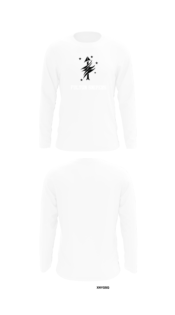 Long Sleeve Performance Shirt, Fulton Snipers, Men's Basketball, Teamtime, Team time, sublimation, custom sports apparel, team uniforms, spirit wear, spiritwear, sports uniforms, custom shirts, team store, custom team store, fundraiser sports, apparel fundraiser