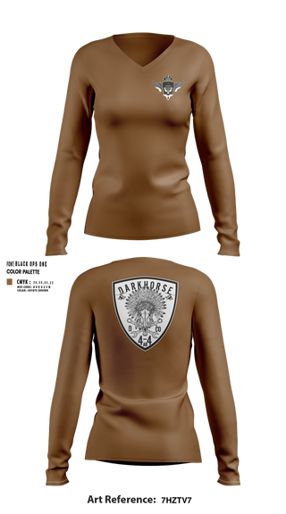 Womens Long Sleeve Vneck Shirt, D/4-4, , Teamtime, Team time, sublimation, custom sports apparel, team uniforms, spirit wear, spiritwear, sports uniforms, custom shirts, team store, custom team store, fundraiser sports, apparel fundraiser