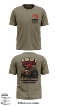 Monkey Business Motorcycle Hauling 21816516 Short Sleeve Performance Shirt - 8
