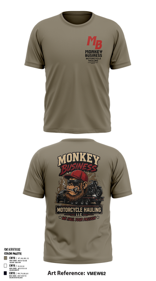 Short Sleeve Performance Shirt, Monkey Business Motorcycle Hauling, , Teamtime, Team time, sublimation, custom sports apparel, team uniforms, spirit wear, spiritwear, sports uniforms, custom shirts, team store, custom team store, fundraiser sports, apparel fundraiser