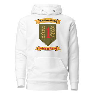 Unisex Hoodie - 1 - White