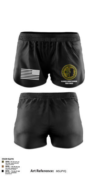 Ranger Panties, Illinois Counterdrug Task Force, , Teamtime, Team time, sublimation, custom sports apparel, team uniforms, spirit wear, spiritwear, sports uniforms, custom shirts, team store, custom team store, fundraiser sports, apparel fundraiser