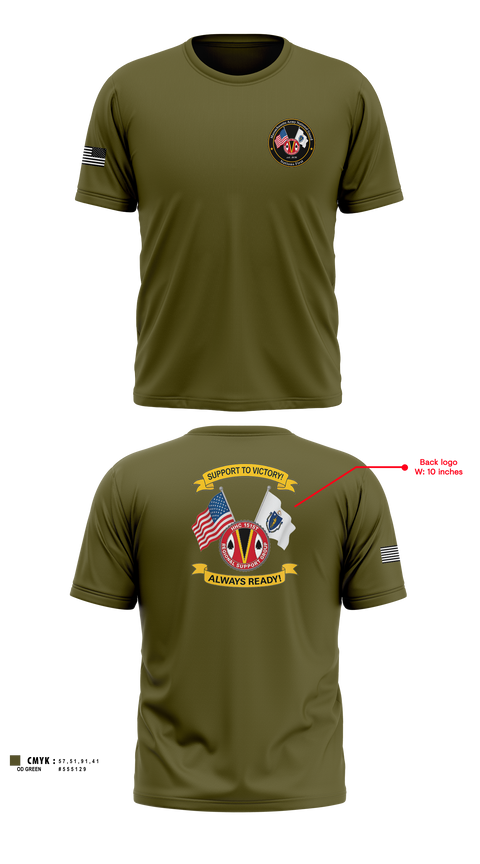 Short Sleeve Performance Shirt, HHC 151st RSG, Army, Teamtime, Team time, sublimation, custom sports apparel, team uniforms, spirit wear, spiritwear, sports uniforms, custom shirts, team store, custom team store, fundraiser sports, apparel fundraiser