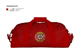 Duffle Bag, Cherrydale Volunteer Fire Department, , Teamtime, Team time, sublimation, custom sports apparel, team uniforms, spirit wear, spiritwear, sports uniforms, custom shirts, team store, custom team store, fundraiser sports, apparel fundraiser