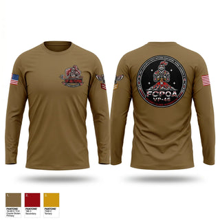 Long Sleeve Performance Shirt, VP-46 FCPOA, Navy, Teamtime, Team time, sublimation, custom sports apparel, team uniforms, spirit wear, spiritwear, sports uniforms, custom shirts, team store, custom team store, fundraiser sports, apparel fundraiser