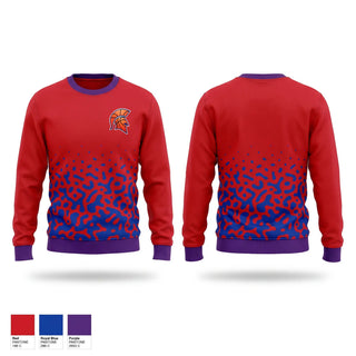 Crew Neck Sweatshirt, Bixby Chrome, Men's Basketball, Teamtime, Team time, sublimation, custom sports apparel, team uniforms, spirit wear, spiritwear, sports uniforms, custom shirts, team store, custom team store, fundraiser sports, apparel fundraiser