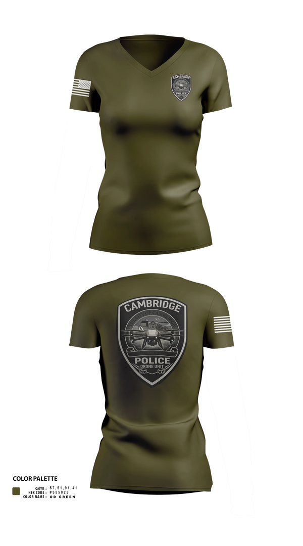 Womens Short Sleeve Vneck Shirt, RDC Outdoors, Police, Teamtime, Team time, sublimation, custom sports apparel, team uniforms, spirit wear, spiritwear, sports uniforms, custom shirts, team store, custom team store, fundraiser sports, apparel fundraiser