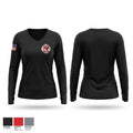 Edinburgh Fire & Rescue Women's Long Sleeve V-neck Shirt - 1