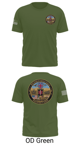 Short Sleeve Performance Shirt, 387th Medical Logistics Company, Army, Teamtime, Team time, sublimation, custom sports apparel, team uniforms, spirit wear, spiritwear, sports uniforms, custom shirts, team store, custom team store, fundraiser sports, apparel fundraiser