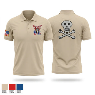Short Sleeve Performance Polo, Recon plt 187th combat brigade team, Army, Teamtime, Team time, sublimation, custom sports apparel, team uniforms, spirit wear, spiritwear, sports uniforms, custom shirts, team store, custom team store, fundraiser sports, apparel fundraiser