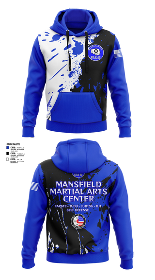 Hoodie, Mansfield Martial Arts Center, , Teamtime, Team time, sublimation, custom sports apparel, team uniforms, spirit wear, spiritwear, sports uniforms, custom shirts, team store, custom team store, fundraiser sports, apparel fundraiser