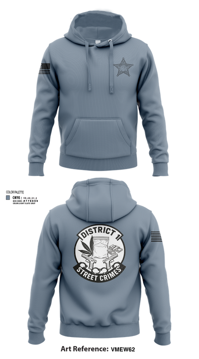 District I Street Crimes 1468514 Hoodie - 105