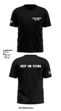 Bravo company 46th ASB 11488182 Short Sleeve Performance Shirt - 3