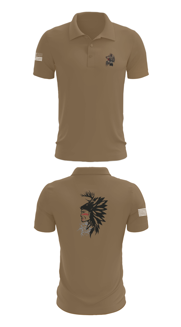 Short Sleeve Performance Polo, 101st airborne 1-327, Army, Teamtime, Team time, sublimation, custom sports apparel, team uniforms, spirit wear, spiritwear, sports uniforms, custom shirts, team store, custom team store, fundraiser sports, apparel fundraiser