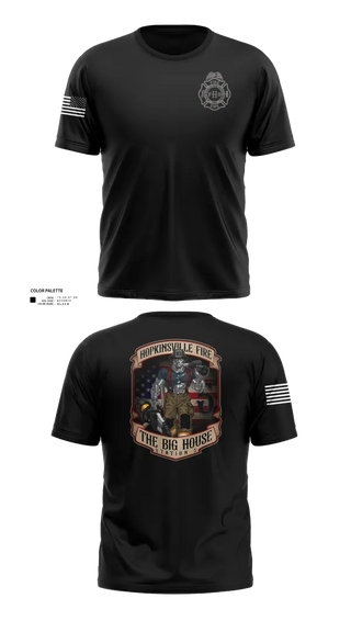 Short Sleeve Performance Shirt, Hopkinsville Fire Department, Fire Department, Teamtime, Team time, sublimation, custom sports apparel, team uniforms, spirit wear, spiritwear, sports uniforms, custom shirts, team store, custom team store, fundraiser sports, apparel fundraiser