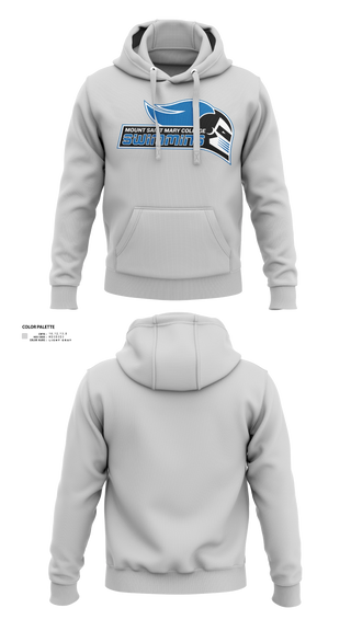 Hoodie, Mount Saint Mary College Swimming, Swimming, Teamtime, Team time, sublimation, custom sports apparel, team uniforms, spirit wear, spiritwear, sports uniforms, custom shirts, team store, custom team store, fundraiser sports, apparel fundraiser