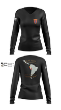 MCAT 1220 (DEPLOYMENT SHIRT) 37484556 Women's Long Sleeve V-neck Shirt - 2