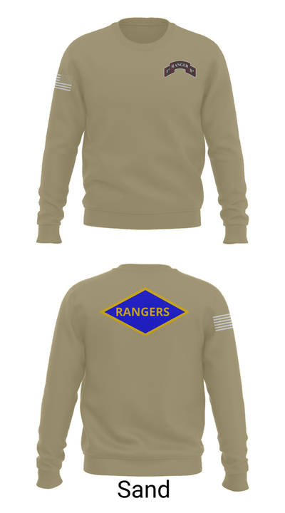 5th Rangers 1510549 Crew Neck Sweatshirt - 85