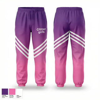 Sweatpants, Glitter girls, Softball, Teamtime, Team time, sublimation, custom sports apparel, team uniforms, spirit wear, spiritwear, sports uniforms, custom shirts, team store, custom team store, fundraiser sports, apparel fundraiser