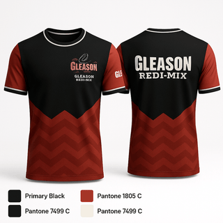Short Sleeve Performance Shirt, Gleason Redi Mix, , Teamtime, Team time, sublimation, custom sports apparel, team uniforms, spirit wear, spiritwear, sports uniforms, custom shirts, team store, custom team store, fundraiser sports, apparel fundraiser