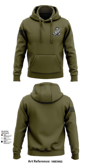 Hoodie, University of Tampa Army ROTC, , Teamtime, Team time, sublimation, custom sports apparel, team uniforms, spirit wear, spiritwear, sports uniforms, custom shirts, team store, custom team store, fundraiser sports, apparel fundraiser