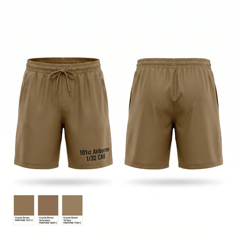 Athletic Shorts With Pockets, 101st Airborne 1/32 cav, Army, Teamtime, Team time, sublimation, custom sports apparel, team uniforms, spirit wear, spiritwear, sports uniforms, custom shirts, team store, custom team store, fundraiser sports, apparel fundraiser