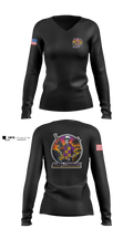 Aloha 97th CA Women's Long Sleeve V-neck Shirt - 3