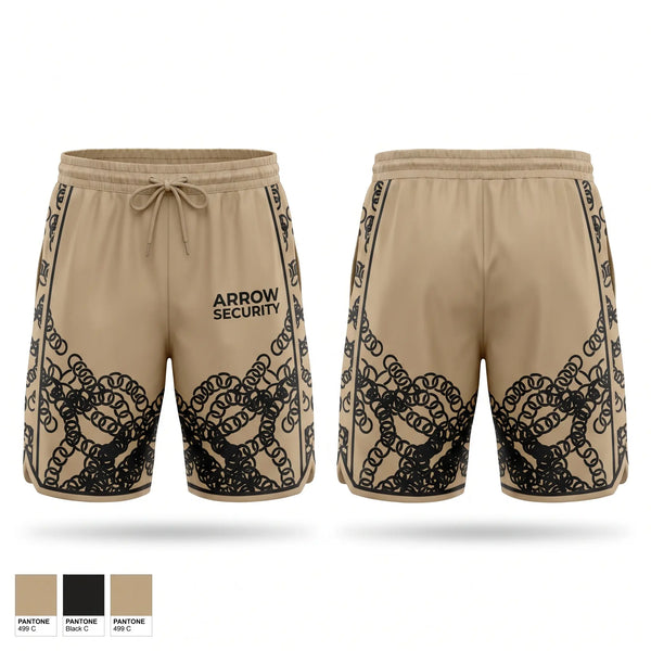 Athletic Shorts With Pockets, ARROW SECURITY, , Teamtime, Team time, sublimation, custom sports apparel, team uniforms, spirit wear, spiritwear, sports uniforms, custom shirts, team store, custom team store, fundraiser sports, apparel fundraiser