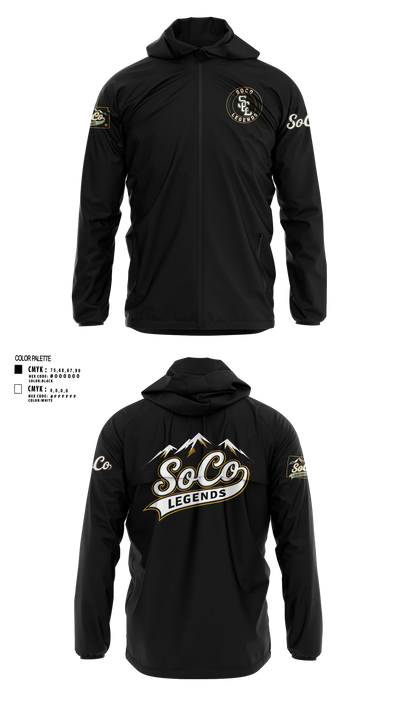 SoCo Legands Windbreaker - 3