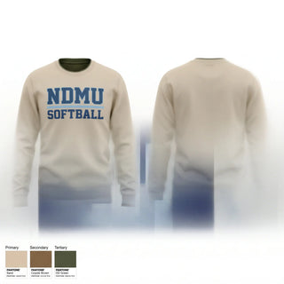 Crew Neck Sweatshirt, NDMU, Softball, Teamtime, Team time, sublimation, custom sports apparel, team uniforms, spirit wear, spiritwear, sports uniforms, custom shirts, team store, custom team store, fundraiser sports, apparel fundraiser