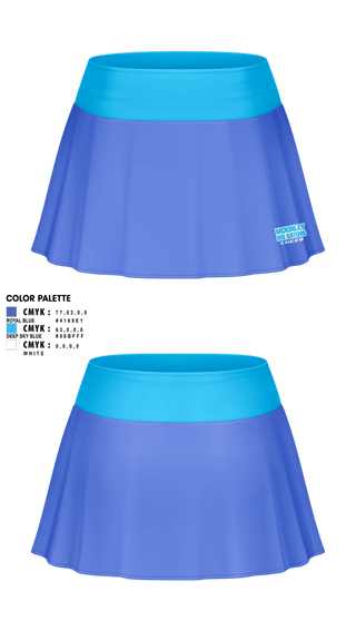 Skort, McKinley MS Gators, Cheer, Teamtime, Team time, sublimation, custom sports apparel, team uniforms, spirit wear, spiritwear, sports uniforms, custom shirts, team store, custom team store, fundraiser sports, apparel fundraiser