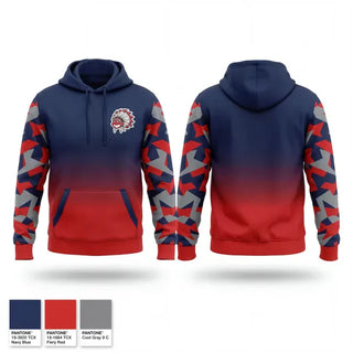 Hoodie, Hill City Indians, Baseball, Teamtime, Team time, sublimation, custom sports apparel, team uniforms, spirit wear, spiritwear, sports uniforms, custom shirts, team store, custom team store, fundraiser sports, apparel fundraiser
