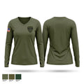 OPSO SRT Women's Long Sleeve V-neck Shirt - 1