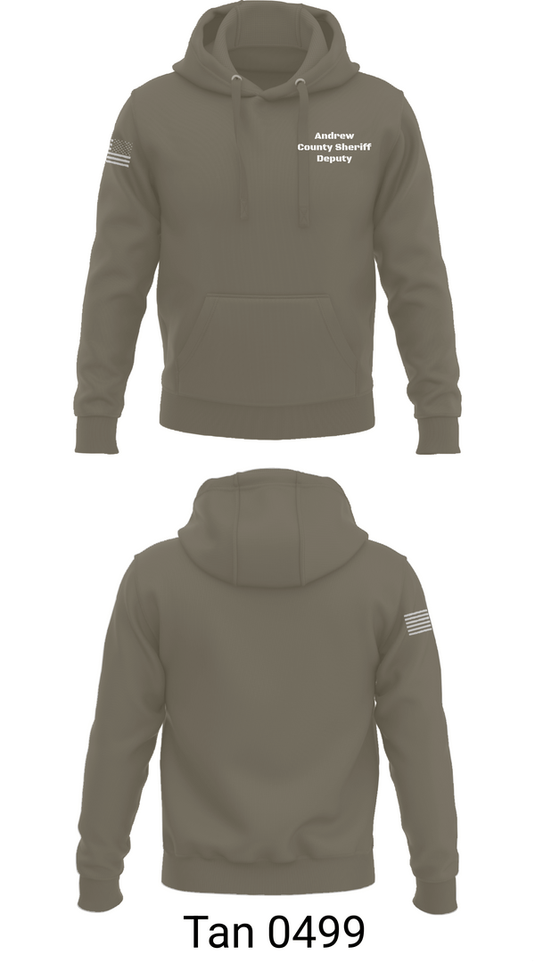 Hoodie, Andrew County Sheriff Deputy, Police, Teamtime, Team time, sublimation, custom sports apparel, team uniforms, spirit wear, spiritwear, sports uniforms, custom shirts, team store, custom team store, fundraiser sports, apparel fundraiser