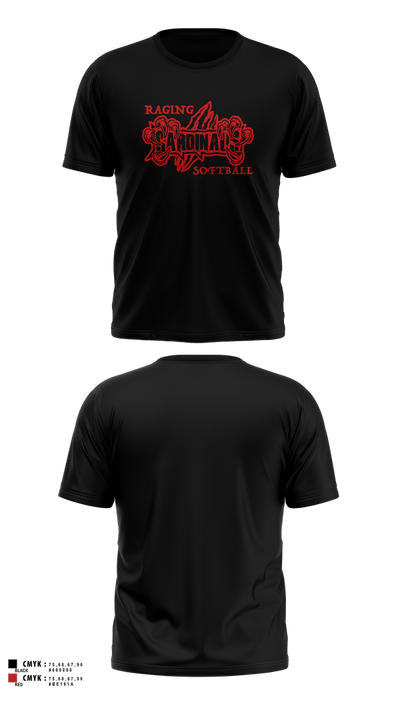 Raging Cardinals 3214463 Short Sleeve Performance Shirt - 4