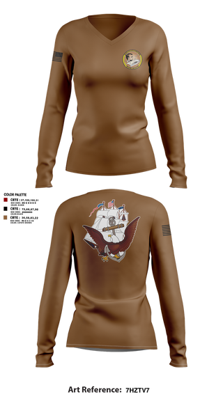 Womens Long Sleeve Vneck Shirt, REPAIR DIVISION, , Teamtime, Team time, sublimation, custom sports apparel, team uniforms, spirit wear, spiritwear, sports uniforms, custom shirts, team store, custom team store, fundraiser sports, apparel fundraiser