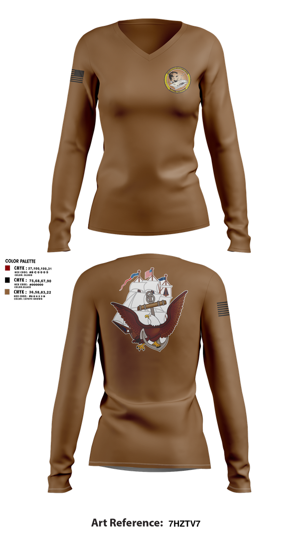 Womens Long Sleeve Vneck Shirt, REPAIR DIVISION, , Teamtime, Team time, sublimation, custom sports apparel, team uniforms, spirit wear, spiritwear, sports uniforms, custom shirts, team store, custom team store, fundraiser sports, apparel fundraiser